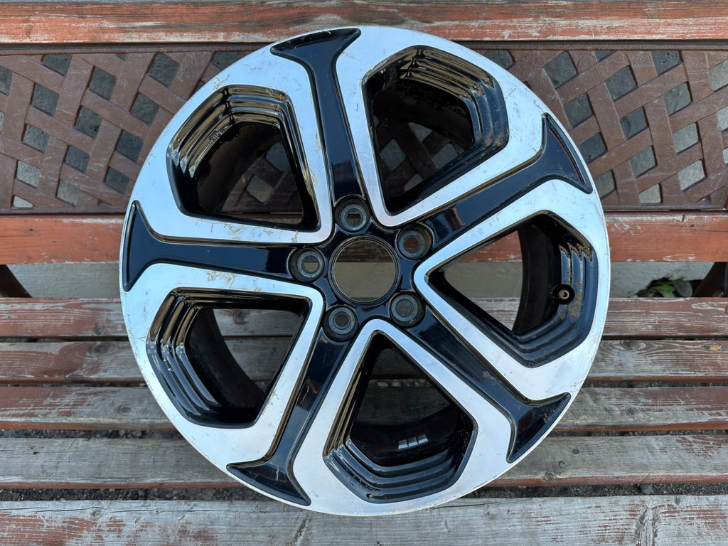 1x Alufelge 17 Zoll 7.0" 5x114.3 55ET Glanz Schwarz T7A17070B Honda Hrv Hr-V FEL8496632426yv