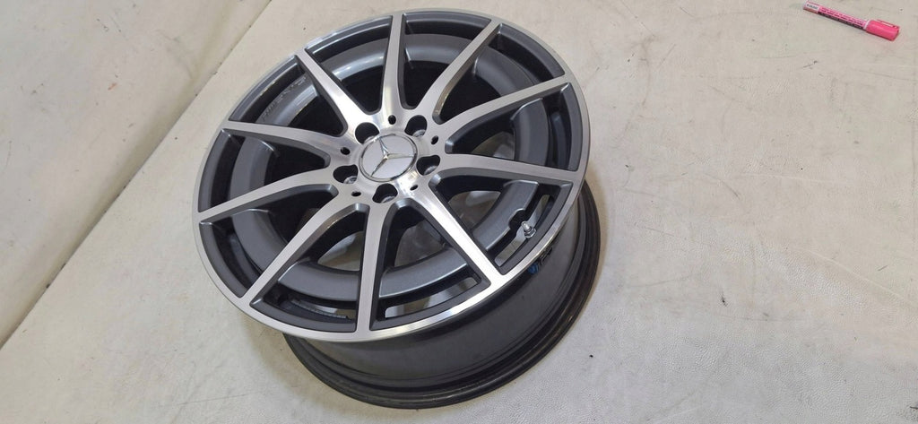 1x Alufelge 18 Zoll A2064012100 Mercedes-Benz W206 Rim Wheel FEL5562536640jr