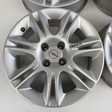 Laden Sie das Bild in den Galerie-Viewer, 4x Alufelge 16 Zoll 6.0" 4x100 40ET Glanz Silber Opel Corsa E D Rim Wheel FEL4014330571zu