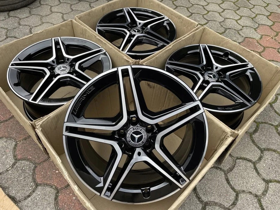 4x Alufelge 19 Zoll 8.0" 5x112 38ET Glanz Silber A2534015300 Mercedes-Benz Vito FEL9207728213pn