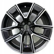 Load image into Gallery viewer, 1x Alufelge 18 Zoll 8.5" 5x112 36ET Glanz 8747286 BMW I4 G26 Rim Wheel FEL1729416177vv