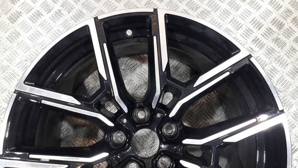 1x Alufelge 19 Zoll 9.0" 5x112 42ET Glanz 8747305 BMW I4 G26 Rim Wheel FEL9446875404ln
