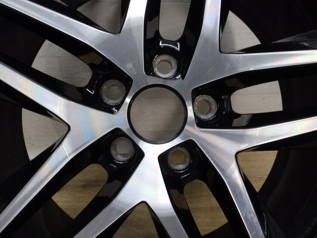 1x Alufelge 18 Zoll 7.0" 5x100 51ET Glanz Schwarz 6F0601025E Seat Ibiza V FEL7240152086hs