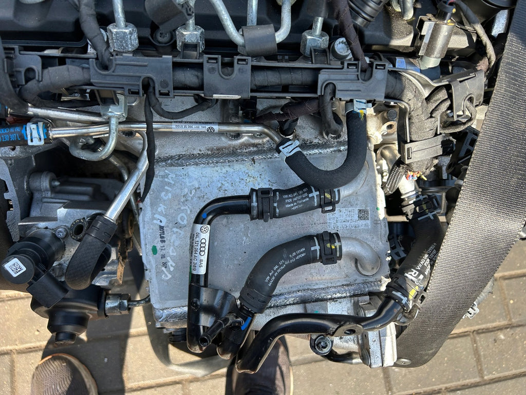 Motor Audi Seat VW A4 A3 Leon Golf VII I CRK 1.6 TDI 121TKm Diesel Komplett
