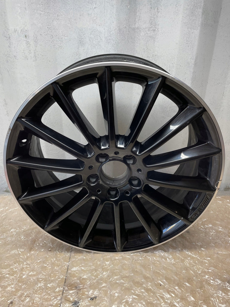 1x Alufelge 19 Zoll 7.5" 5x112 49ET Glanz Schwarz A1774011600 Mercedes-Benz W177 FEL9899373085zx
