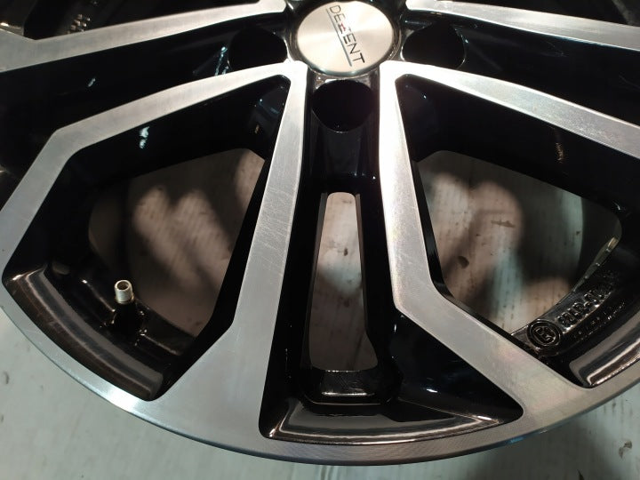 1x Alufelge 17 Zoll 7.0" 5x114.3 42ET Glanz Silber KBA52509 Rim Wheel FEL1163461076dl