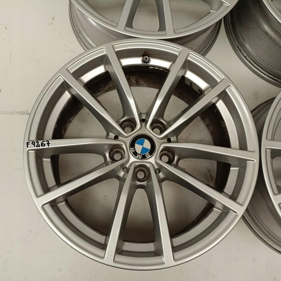 4x Alufelge 17 Zoll 7.5" 5x112 30ET Glanz Silber 6883520 BMW 3 G21 G20 Rim Wheel FEL4801287809bg