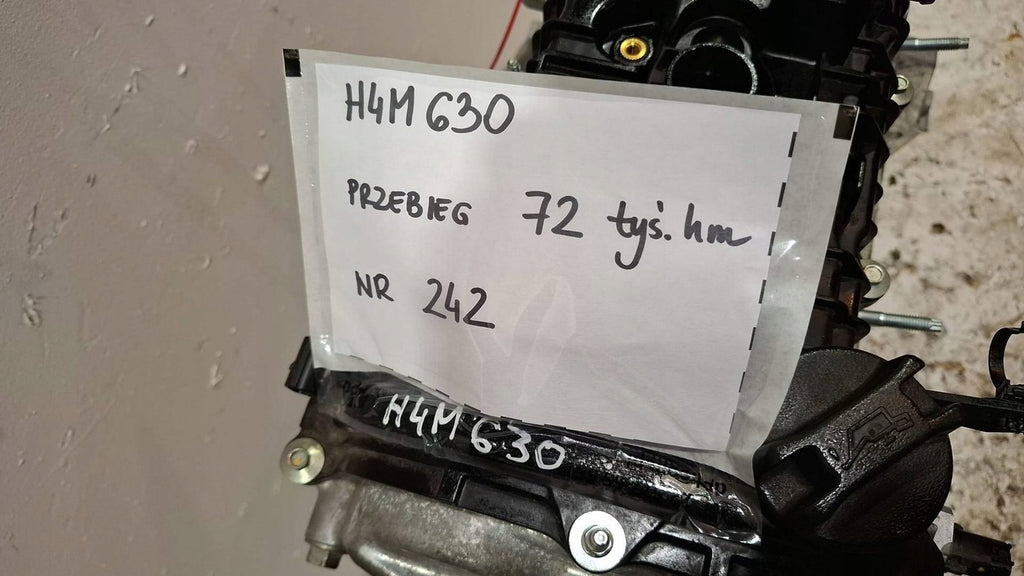 Motor Renault Megane IV E-Tech Captur II H4M630 1.6 72TKm Benzin Unkomplett