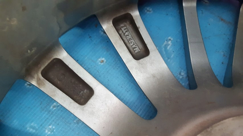 1x Alufelge 18 Zoll 8.5" 5x114.3 44ET 670016852 Maserati Rim Wheel