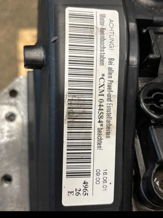 Motor Audi I 04L100034M 04L100090HX 1.6 TDI 115PS 85kW 80TKm Diesel Komplett MOT1220339722xu