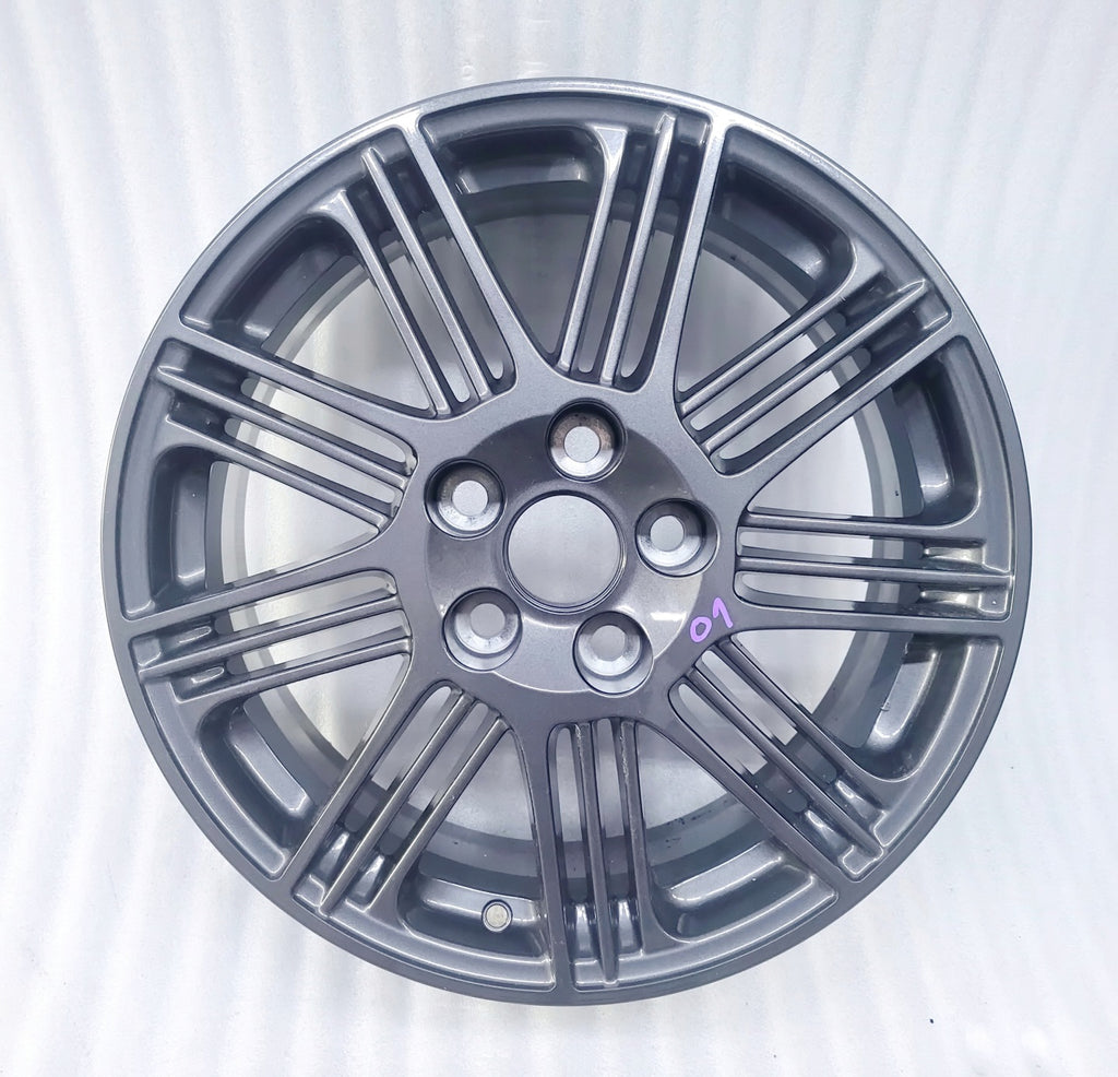 1x Alufelge 17 Zoll 7.0" 5x114.3 50ET Glanz Grau PZ406-E067G Toyota Corolla FEL4342754198we