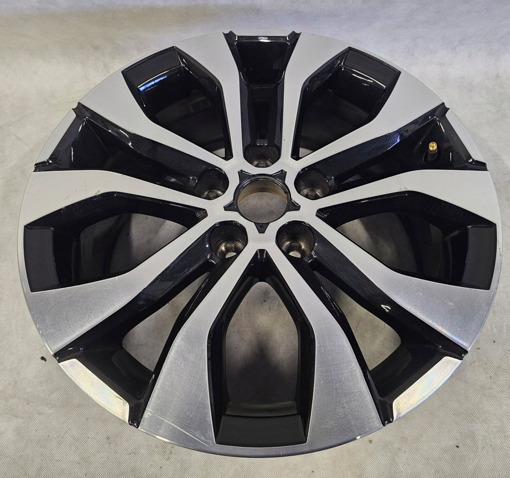 1x Alufelge 17 Zoll 6.5" 5x114.3 43ET Glanz Schwarz 403000483R Renault Rim Wheel FEL6780241548km
