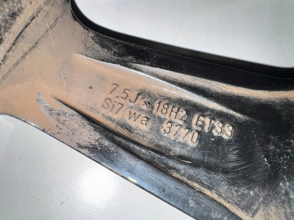 1x Alufelge 18 Zoll 7.5" 5x112 33ET A2054014800 Mercedes-Benz W205 A205 FEL6262395476ly