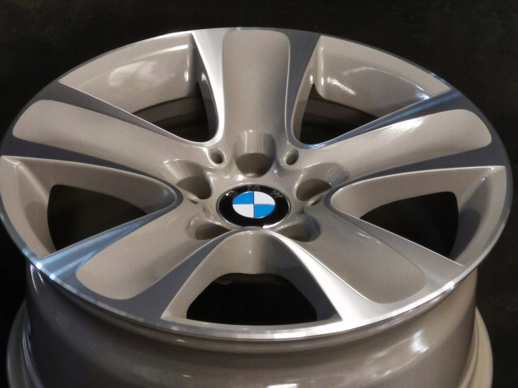 4x Alufelge 18 Zoll 8.5" 5x120 46ET Glanz Silber 6770200 BMW F11 F10 3 F30 E90 FEL8437317875pd