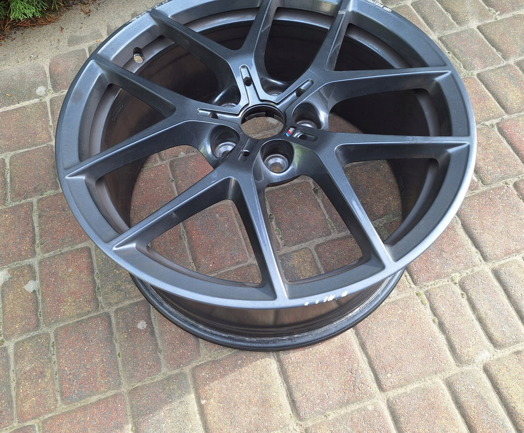 1x Alufelge 18 Zoll 8.0" 5x112 54ET Matt Grau 8092354 BMW 1 F40 Rim Wheel FEL8190721308da
