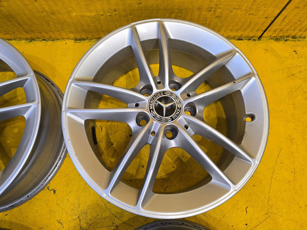 4x Alufelge 16 Zoll 6.5" 5x112 44ET Glanz Silber A1774010100 Mercedes-Benz W177 FEL5404264174yv