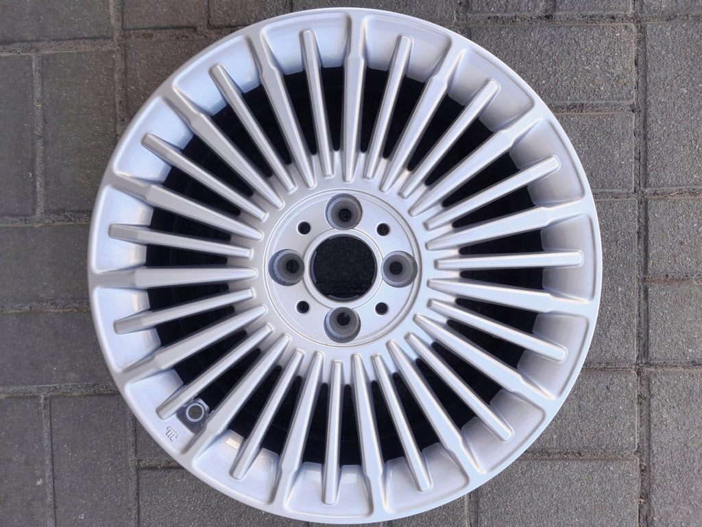 1x Alufelge 16 Zoll 6.0" 4x98 41ET Glanz Grau 52140532 Fiat 500 Rim Wheel FEL7340054015tl