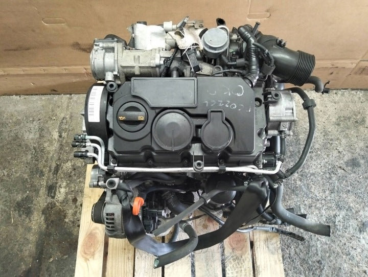 Motor Audi Seat Skoda VW I BLS 1.9 TDI 2007 Diesel Engine Komplett MOT8660703488dv