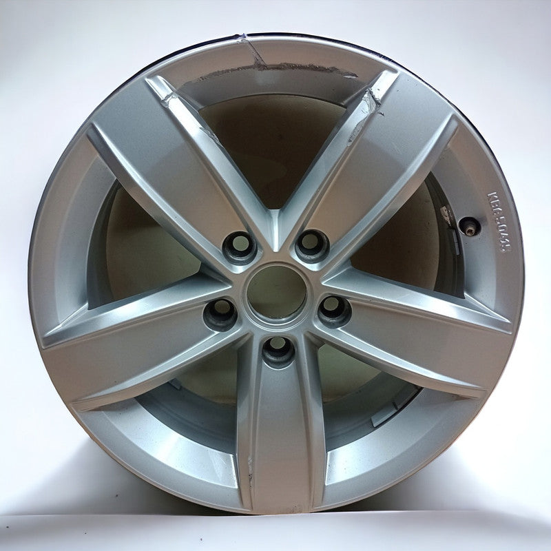 1x Alufelge 16 Zoll 6.0" 5x112 43ET Glanz 2GA601025Q Vw Rim Wheel