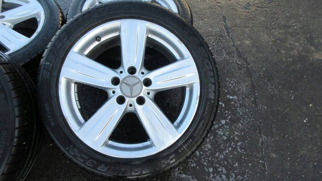 4x Alufelge 17 Zoll 8.0" 5x112 A2124013902 Mercedes-Benz W212 Rim Wheel FEL2972079074ru