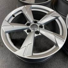 Load image into Gallery viewer, 4x Alufelge 18 Zoll 8.0" 5x112 39ET Glanz Silber 4K0601025D Audi A6 C8 Rim Wheel FEL5508268711ta