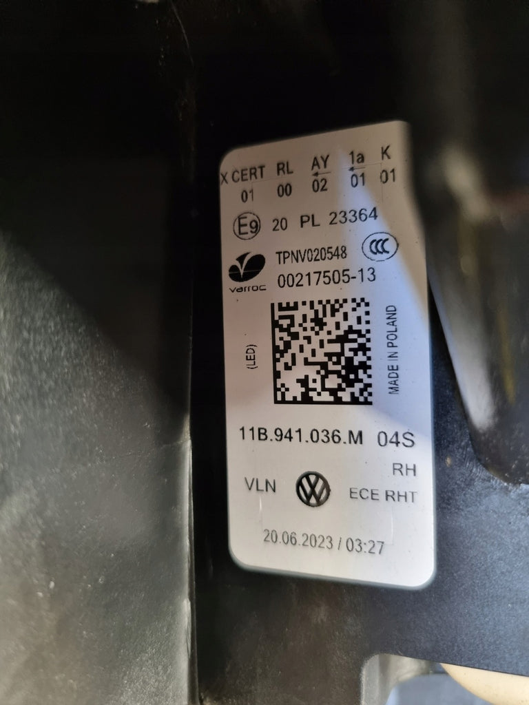 Frontscheinwerfer VW Id.4 11B941035 11B941036 LED Ein Satz Headlight SCH5601748702th