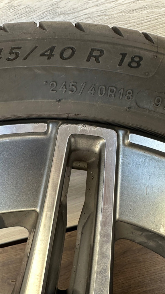1x Alufelge 18 Zoll 8.5" 5x112 52ET A206401180 Mercedes-Benz W206 S206 Rim Wheel FEL9796195393nu