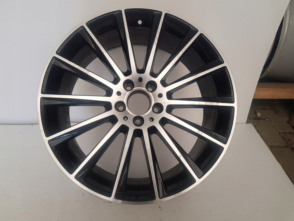 1x Alufelge 20 Zoll 8.5" 5x112 40ET Glanz A2534011900 Mercedes-Benz Glc X253 FEL7216837723bv