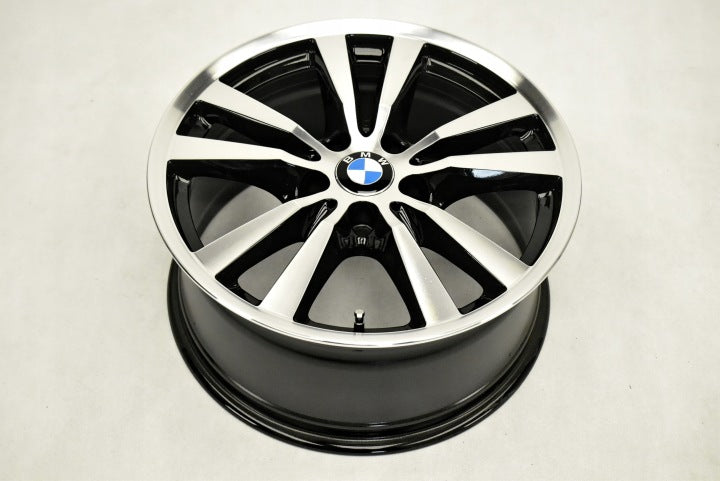 4x Alufelge 18 Zoll 8.5" 5x120 46ET Glanz Schwarz 6853952 BMW X5 F15 Rim Wheel FEL4914741255hn
