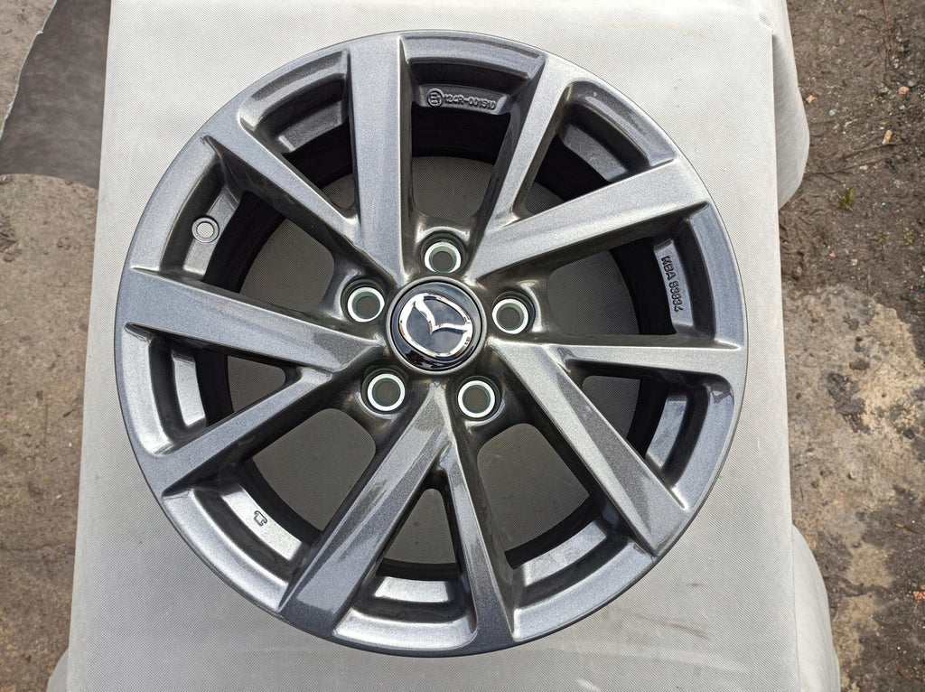 1x Alufelge 16 Zoll 6.5" 5x114.3 45ET Glanz Graphit KBA53834 Mazda Cx-30 Cx30 FEL8426537335im