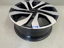 Load image into Gallery viewer, 1x Alufelge 17 Zoll 7.0" 5x112 45ET Glanz Silber 2GA601025AF VW T-Roc Rim Wheel FEL8023765354nv