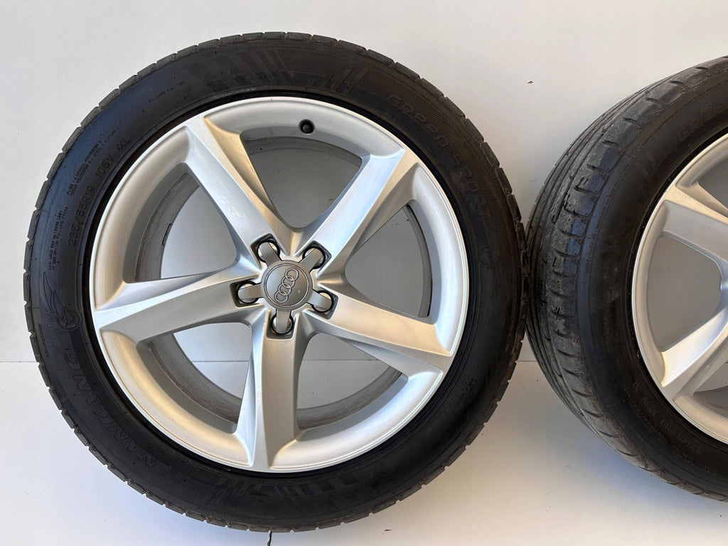 4x Alufelge 18 Zoll 8.0" 5x112 45ET Glanz Silber 4E0601025BA Audi A8 Rim Wheel FEL3670711469yo