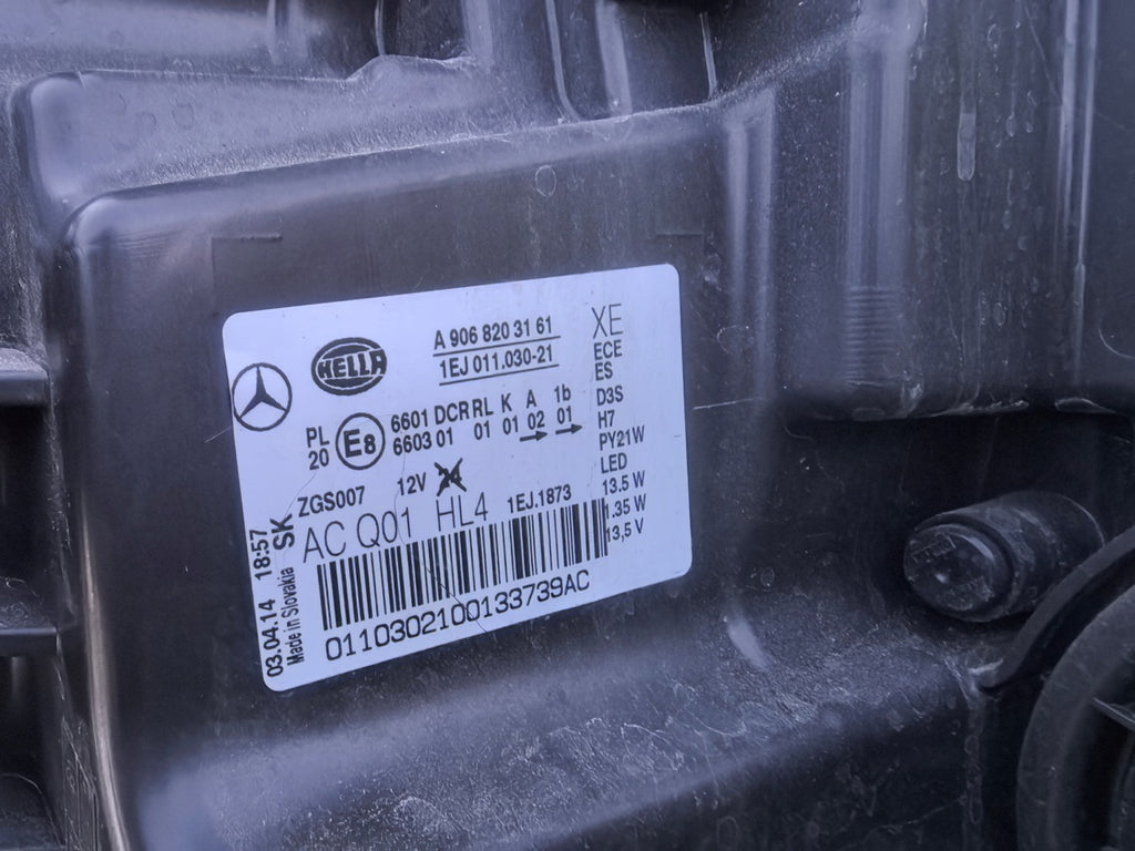 Frontscheinwerfer Mercedes-Benz Sprinter 906 A9068203161 Xenon Rechts oder Links SCH8130689450to