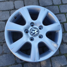 Load image into Gallery viewer, 1x Alufelge 17 Zoll 7.5" 5x130 55ET Glanz Silber 7L6601025F VW Rim Wheel FEL1501221423mj