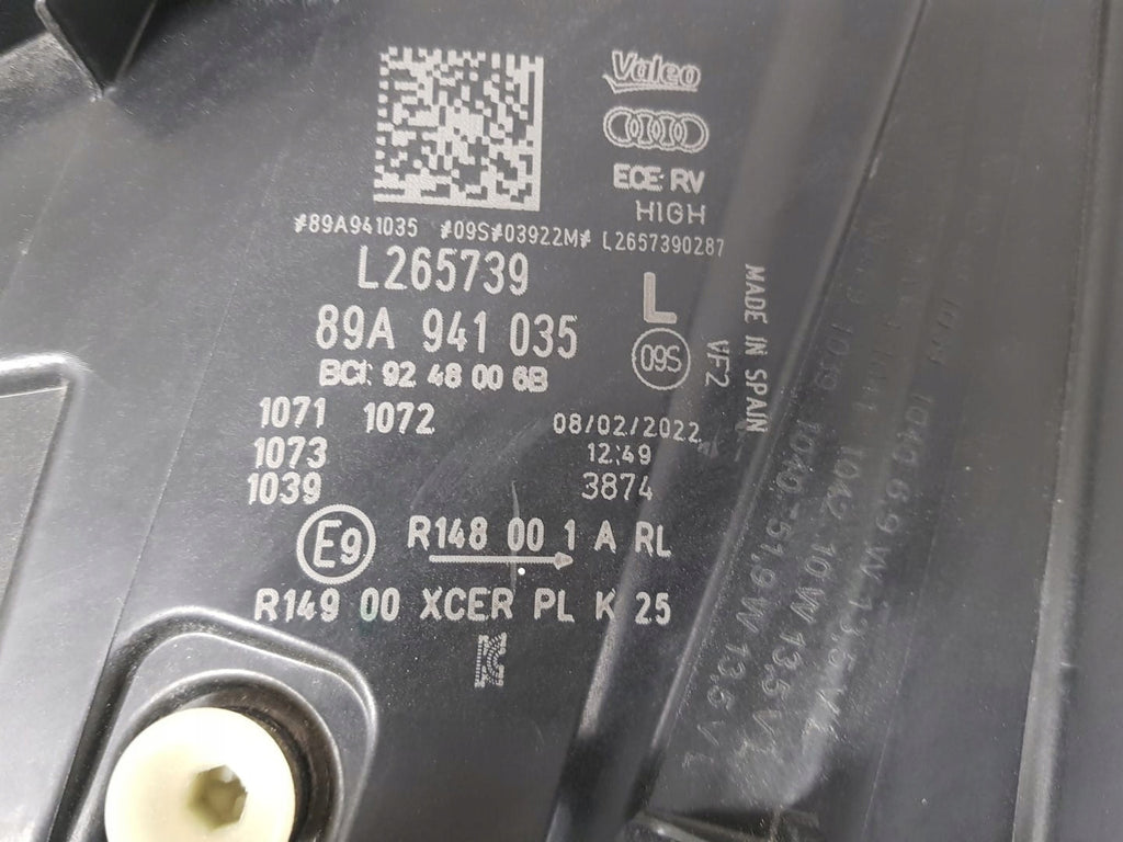 Frontscheinwerfer Audi E-Tron Etron 89A941035 Full LED Links Headlight SCH5866475662rb