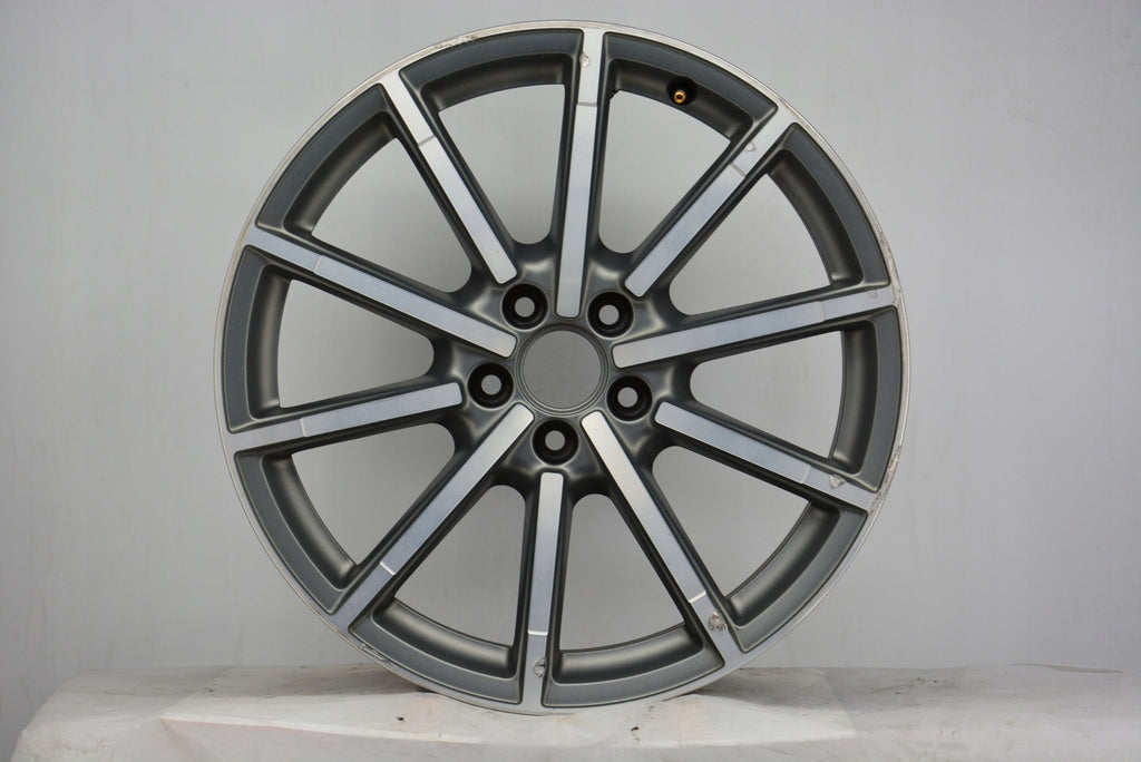 1x Alufelge 19 Zoll 8.5" 5x112 43ET Matt Graphit 4G9601025 Audi Rim Wheel