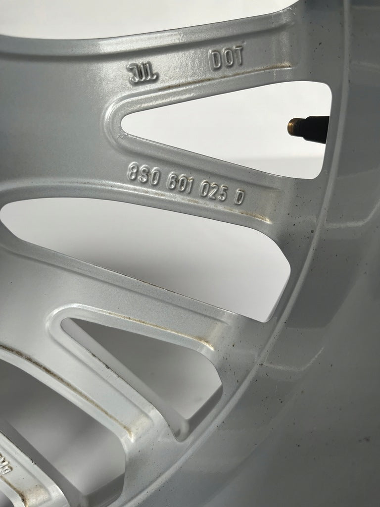 1x Alufelge 18 Zoll 8.5" 5x112 50ET Glanz Silber 8S0601025 Audi Tt Rim Wheel FEL5074990627xh