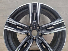 Laden Sie das Bild in den Galerie-Viewer, 1x Alufelge 19 Zoll 8.0" 5x112 26ET Glanz Graphit 8090019 BMW 8 G14 G15 Mg FEL5736022799pg