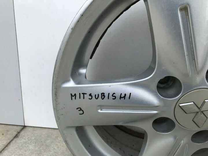 1x Alufelge 16 Zoll 6.5" 5x112 Silber Mitsubishi Outlander Rim Wheel FEL8386949587cp