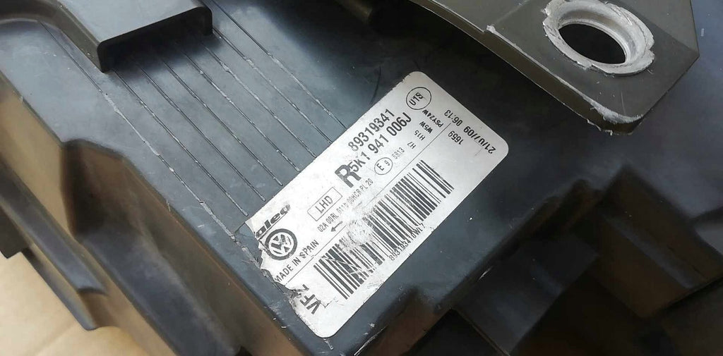 Frontscheinwerfer VW Golf VI 5K1941006J 89319341 Rechts Scheinwerfer Headlight