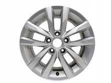 Load image into Gallery viewer, 1x Alufelge 16 Zoll 6.5" 5x112 48ET Glanz Silber 5TA601025 VW Touran Rim Wheel FEL7330290962dq