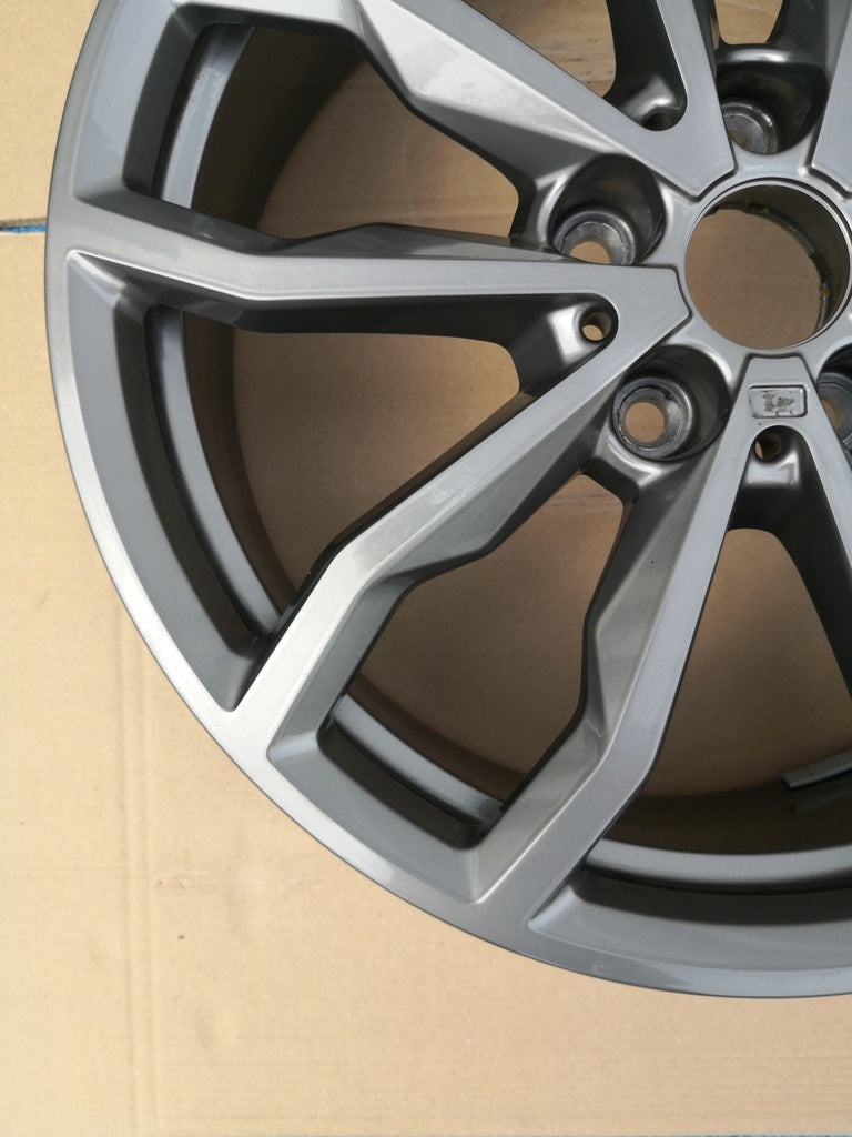 1x Alufelge 18 Zoll 6.5" 5x112 41ET Glanz Graphit 6877550 BMW F39 X1 F48 FEL5375826102jf