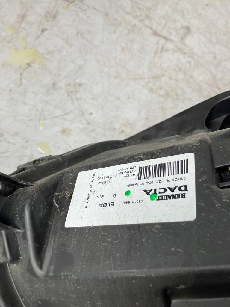 Frontscheinwerfer Dacia Sandero III 260101940R LED Rechts Scheinwerfer Headlight