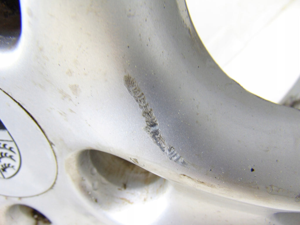 1x Alufelge 16 Zoll 7.0" 5x130 40ET Glanz Silber 99636211400 Porsche Boxster