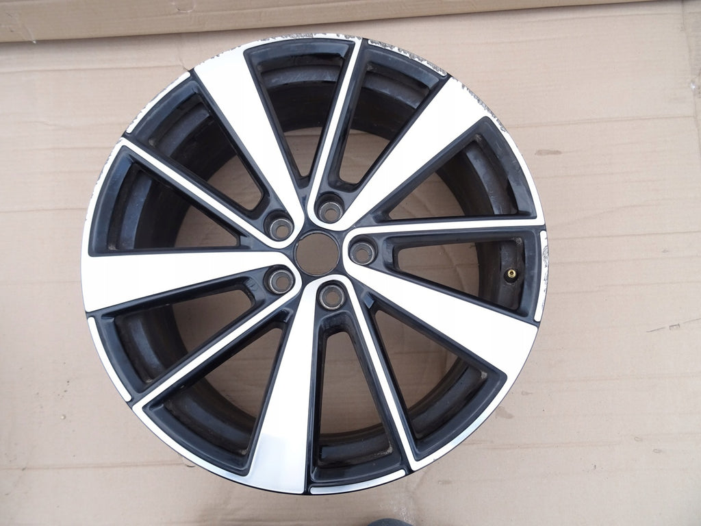 1x Alufelge 19 Zoll 8.0" 5x108 50ET Glanz Schwarz 31680895 Polestar 1 S60 V60