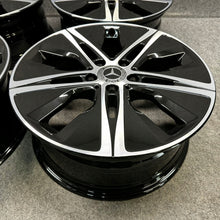 Laden Sie das Bild in den Galerie-Viewer, 4x Alufelge 18 Zoll 7.5" 5x112 49ET Glanz Schwarz A1774010500 Mercedes-Benz W177 FEL5716891645zw