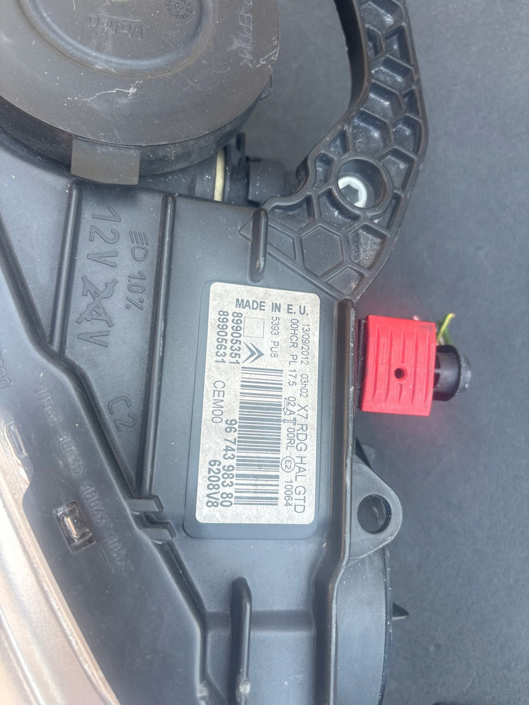 Frontscheinwerfer Citroën C5 III 9674398380 LED Links Scheinwerfer Headlight SCH6537094803vi