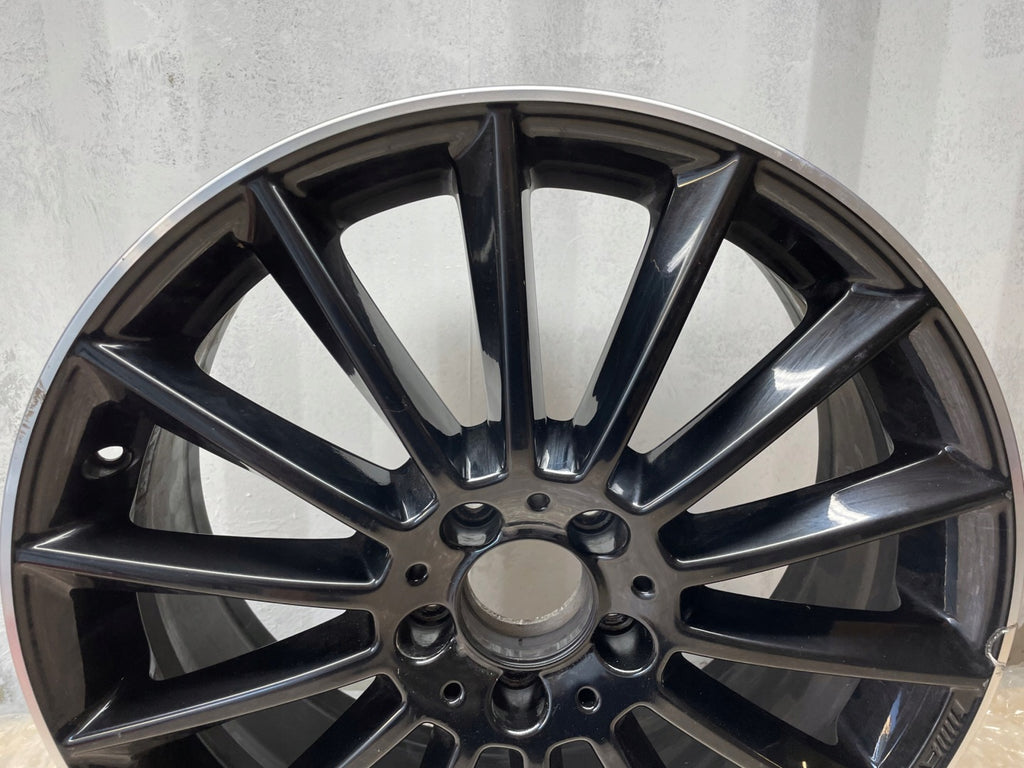 1x Alufelge 19 Zoll 7.5" 5x112 49ET Glanz Schwarz A1774011600 Mercedes-Benz W177 FEL9899373085zx