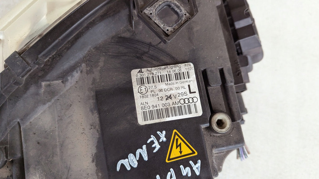 Frontscheinwerfer Audi A4 B7 8E0941003AM Xenon Links Scheinwerfer Headlight