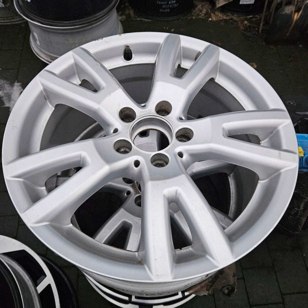 1x Alufelge 17 Zoll 7.5" 5x112 47ET Glanz Silber A2044015802 Mercedes-Benz W204 FEL6722996066sr